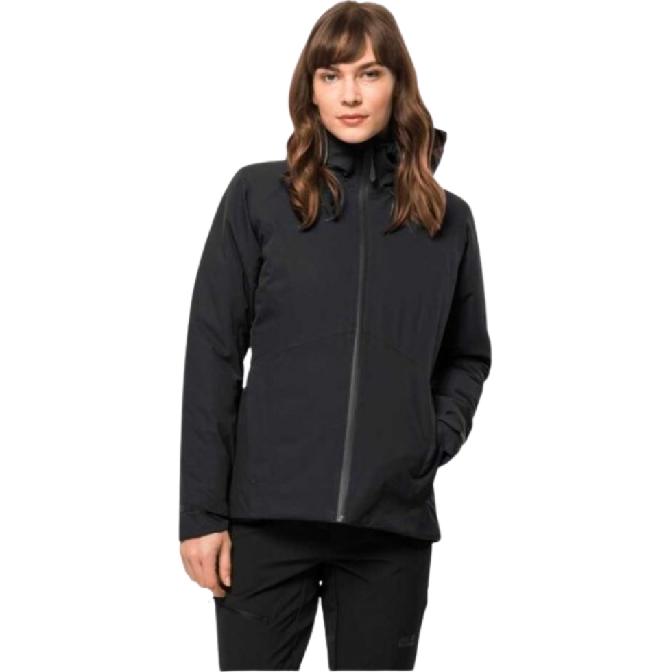 Пуховик жіночий cинтетичний Jack Wolfskin WISPER INS JKT W 1111592_6000 Чорний