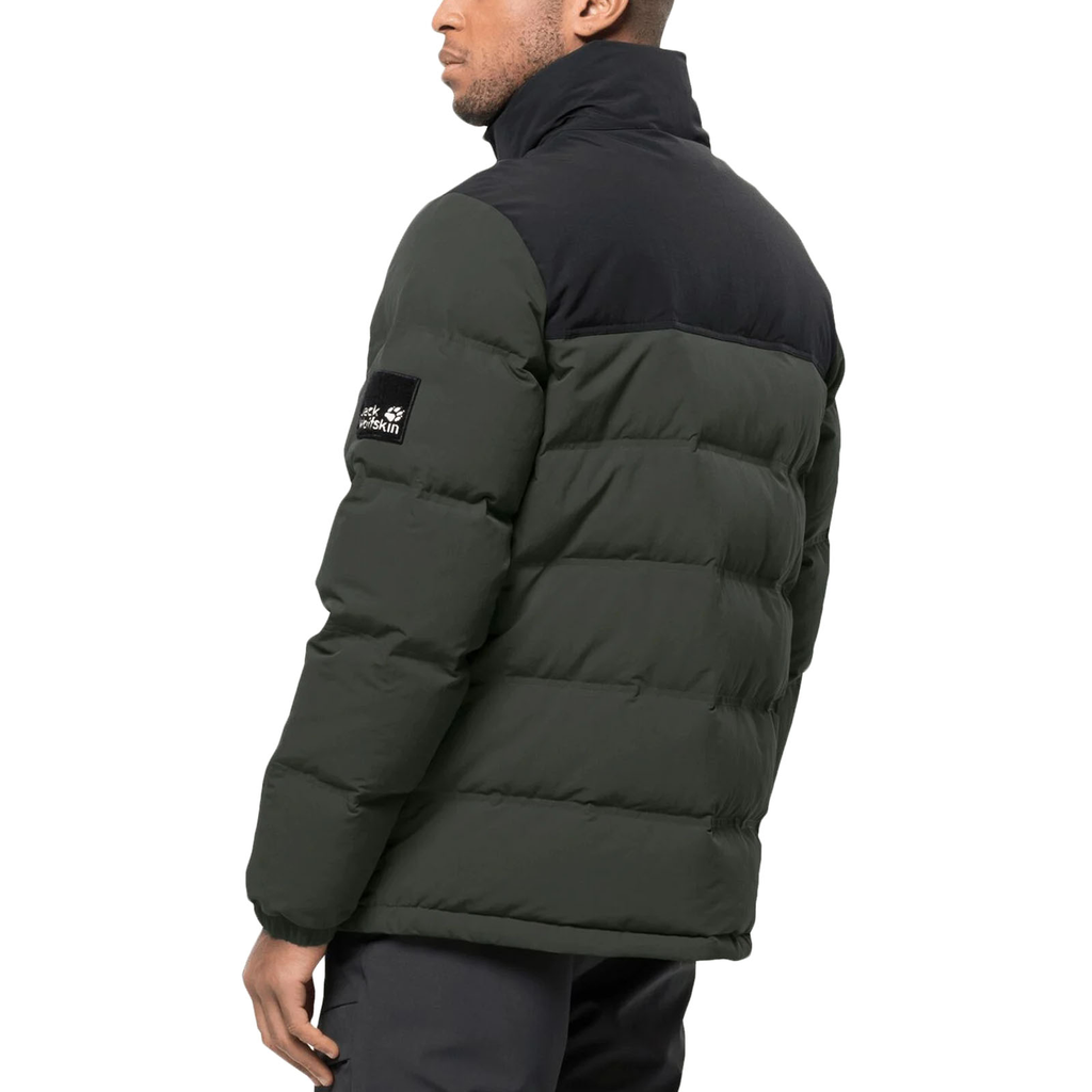 Пуховик чоловічий Jack Wolfskin ALEX DOWN JKT M 1206911_4018 Темно-зелений