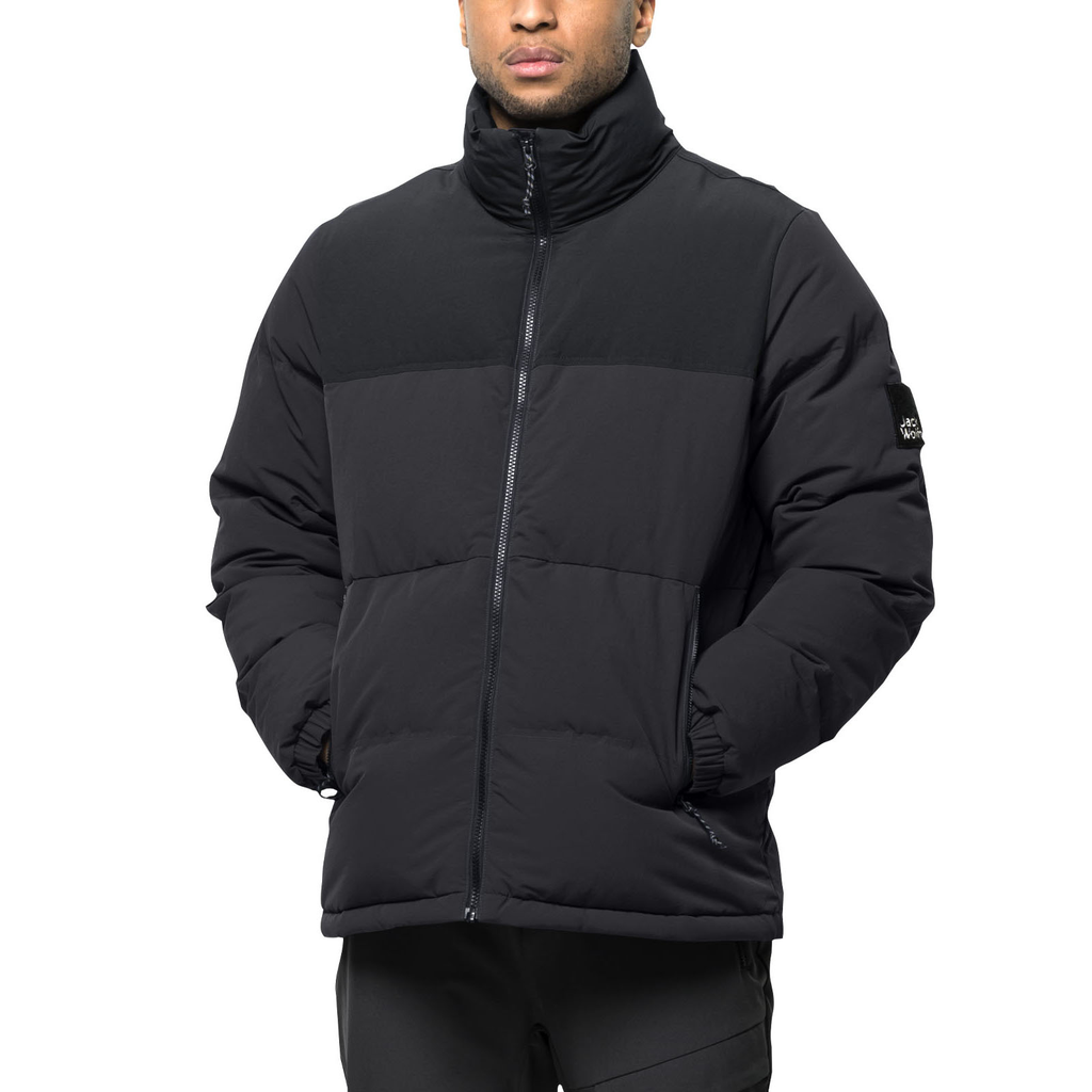 Пуховик чоловічий Jack Wolfskin ALEX DOWN JKT M 1206911_6350 Темно-сірий