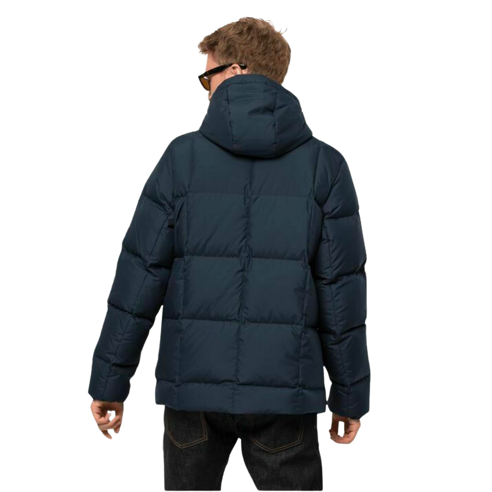 Пуховик чоловічий Jack Wolfskin FROZEN LAKE JACKET M 1206321_1010 Темно-синій