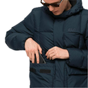 Пуховик чоловічий Jack Wolfskin FROZEN LAKE JACKET M 1206321_1010 Темно-синій