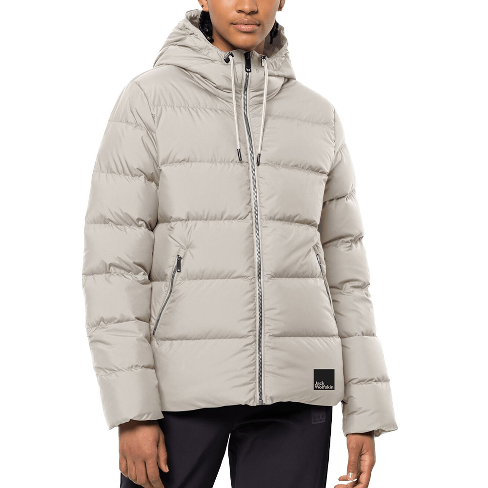 Пуховик жіночий Jack Wolfskin FROZEN PALACE JACKET W 1204912_5062 Світло-сірий