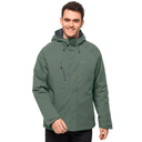 Пуховик чоловічий cинтетичний Jack Wolfskin TROPOSPHERE INS JKT M 1115321_4311 Сіро-зелений