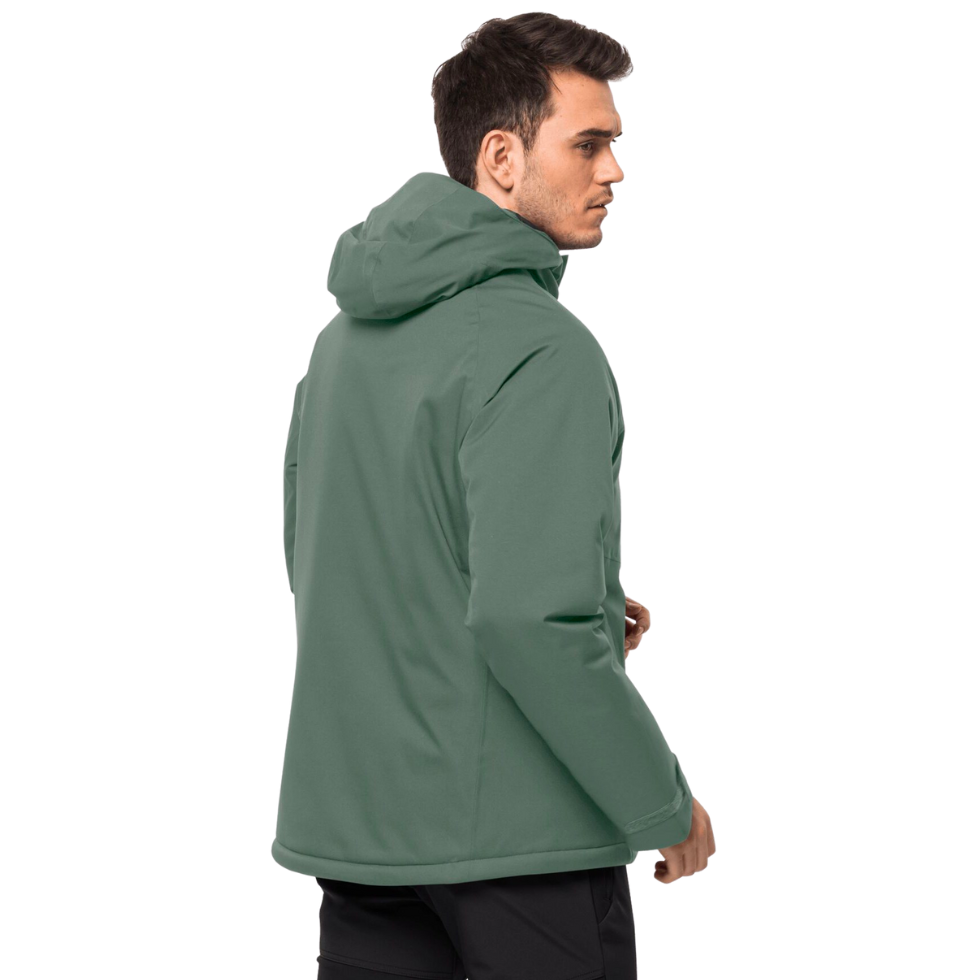 Пуховик чоловічий cинтетичний Jack Wolfskin TROPOSPHERE INS JKT M 1115321_4311 Сіро-зелений