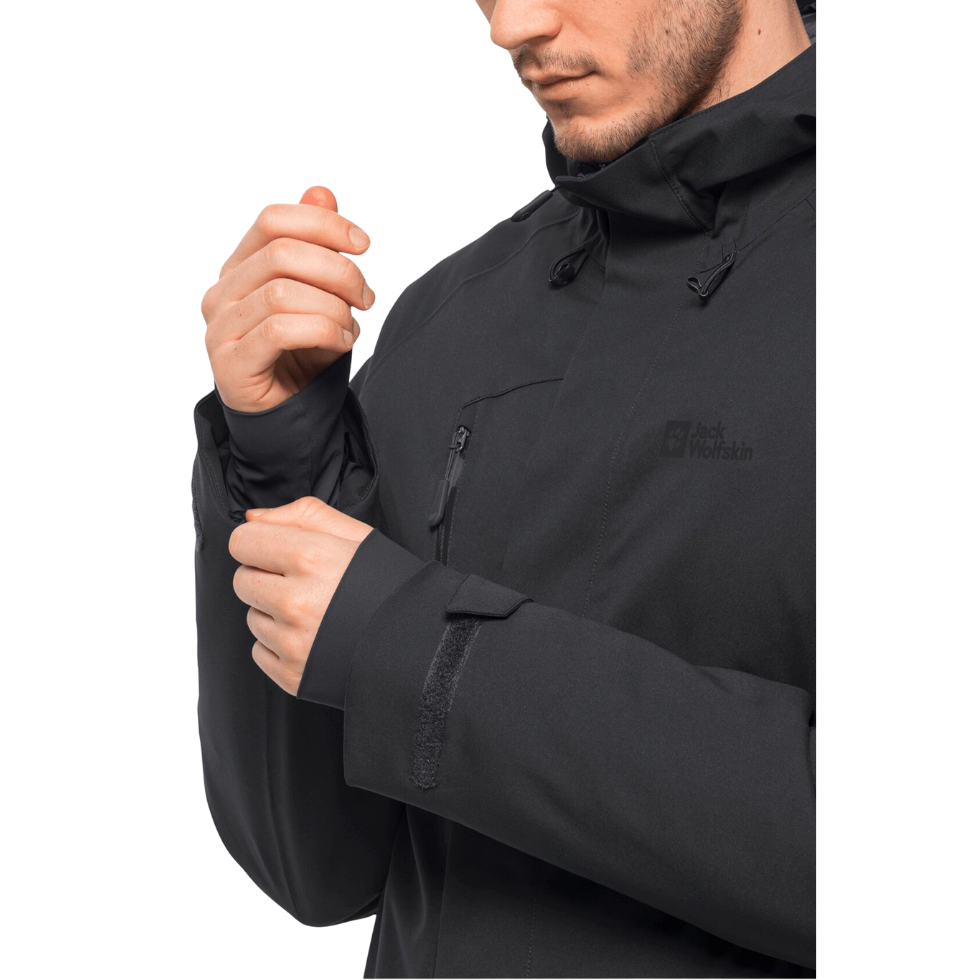 Пуховик чоловічий cинтетичний Jack Wolfskin TROPOSPHERE INS JKT M 1115321_6000 Чорний