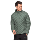 Пуховик чоловічий прошитий Jack Wolfskin PASSAMANI DOWN JKT M 1207151_4311 Сіро-зелений