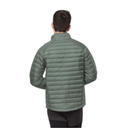 Пуховик чоловічий прошитий Jack Wolfskin PASSAMANI DOWN JKT M 1207151_4311 Сіро-зелений