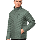 Пуховик чоловічий прошитий Jack Wolfskin PASSAMANI DOWN JKT M 1207151_4311 Сіро-зелений