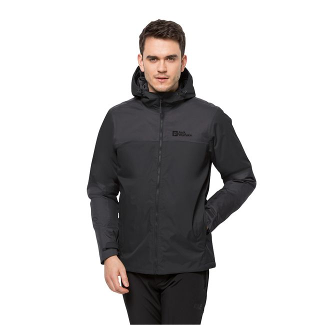 Куртка чоловіча утеплена Jack Wolfskin JASPER INS JKT M 1114321_6000 Чорний