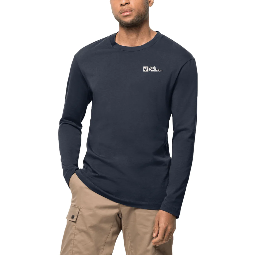 Футболка з довгим рукавом Jack Wolfskin ESSENTIAL LONGSLEEVE M 1808821_1010