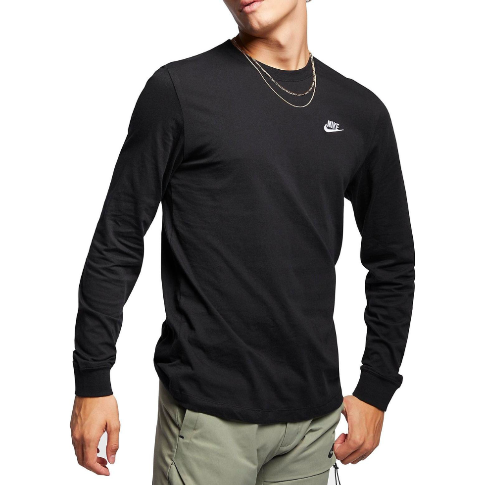 Чоловіча футболка NIKE M NSW CLUB TEE - LS AR5193-010