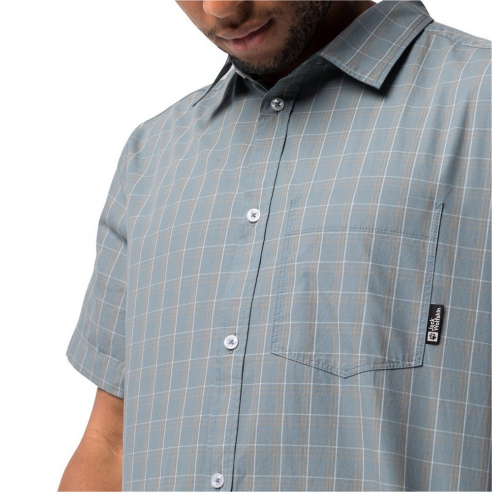Теніска чоловіча Jack Wolfskin HOT SPRINGS SHIRT M 1402333_1286