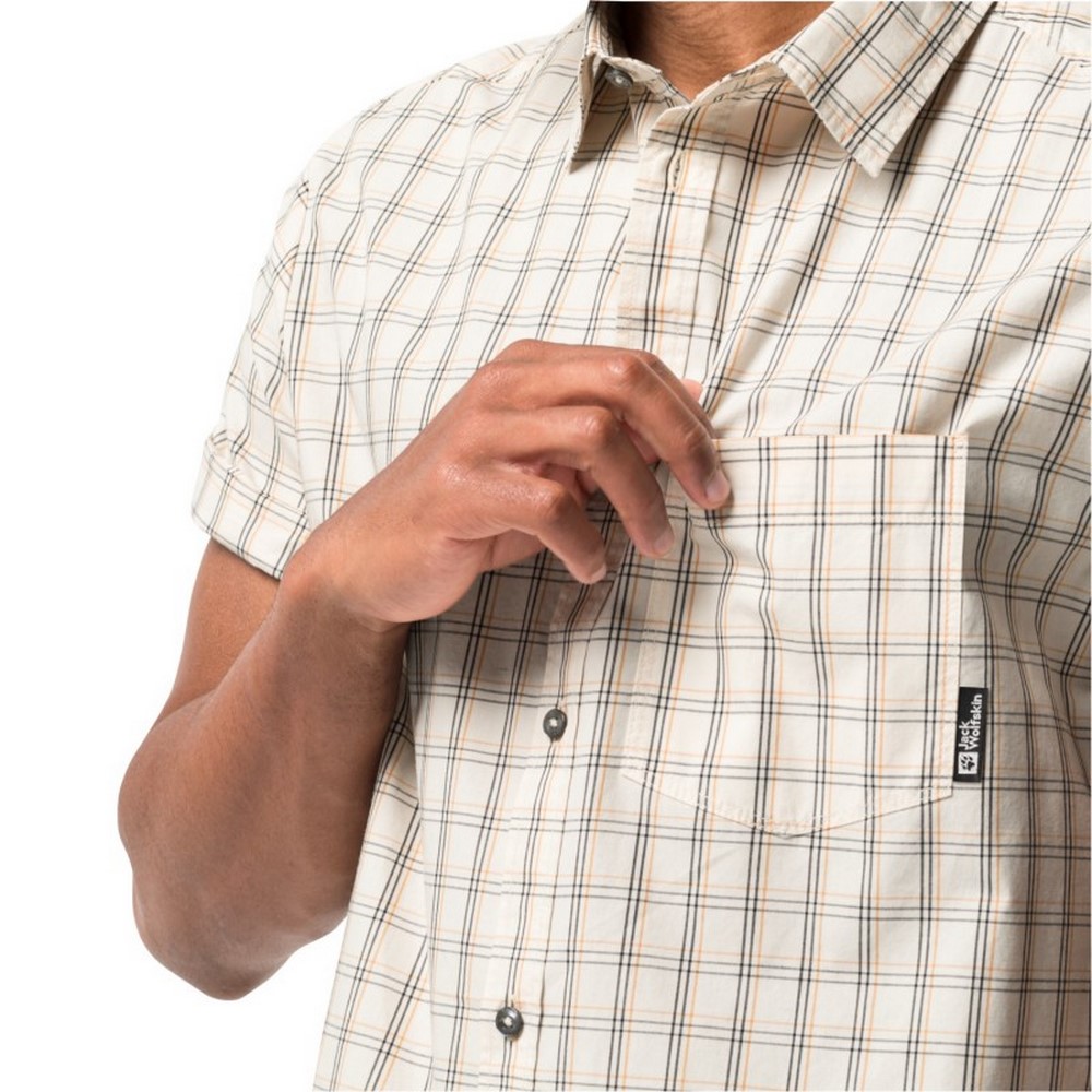 Теніска чоловіча Jack Wolfskin HOT SPRINGS SHIRT M 1402333_5161