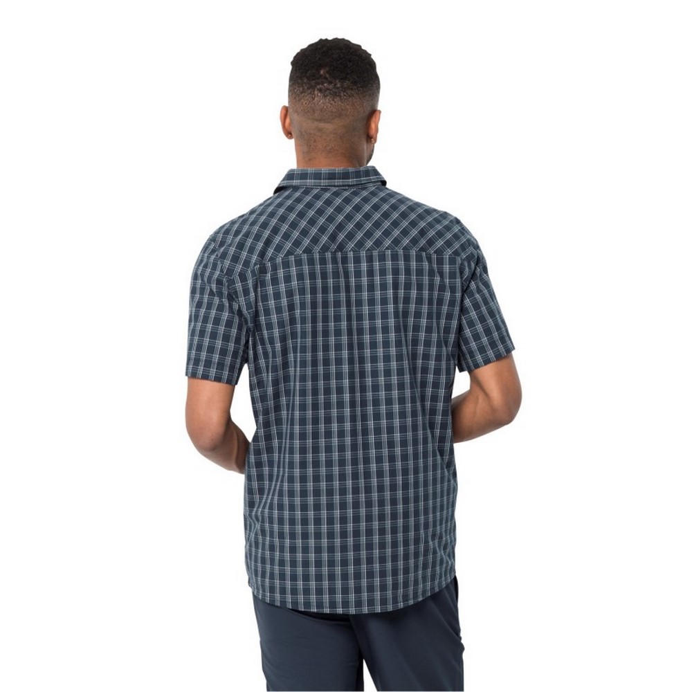 Теніска чоловіча Jack Wolfskin HOT SPRINGS SHIRT M 1402333_7630