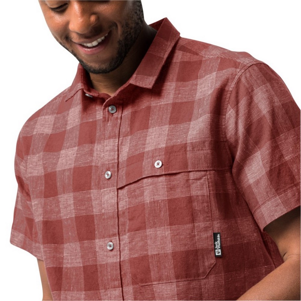 Теніска чоловіча Jack Wolfskin HIGHLANDS SHIRT M 1403412_2223