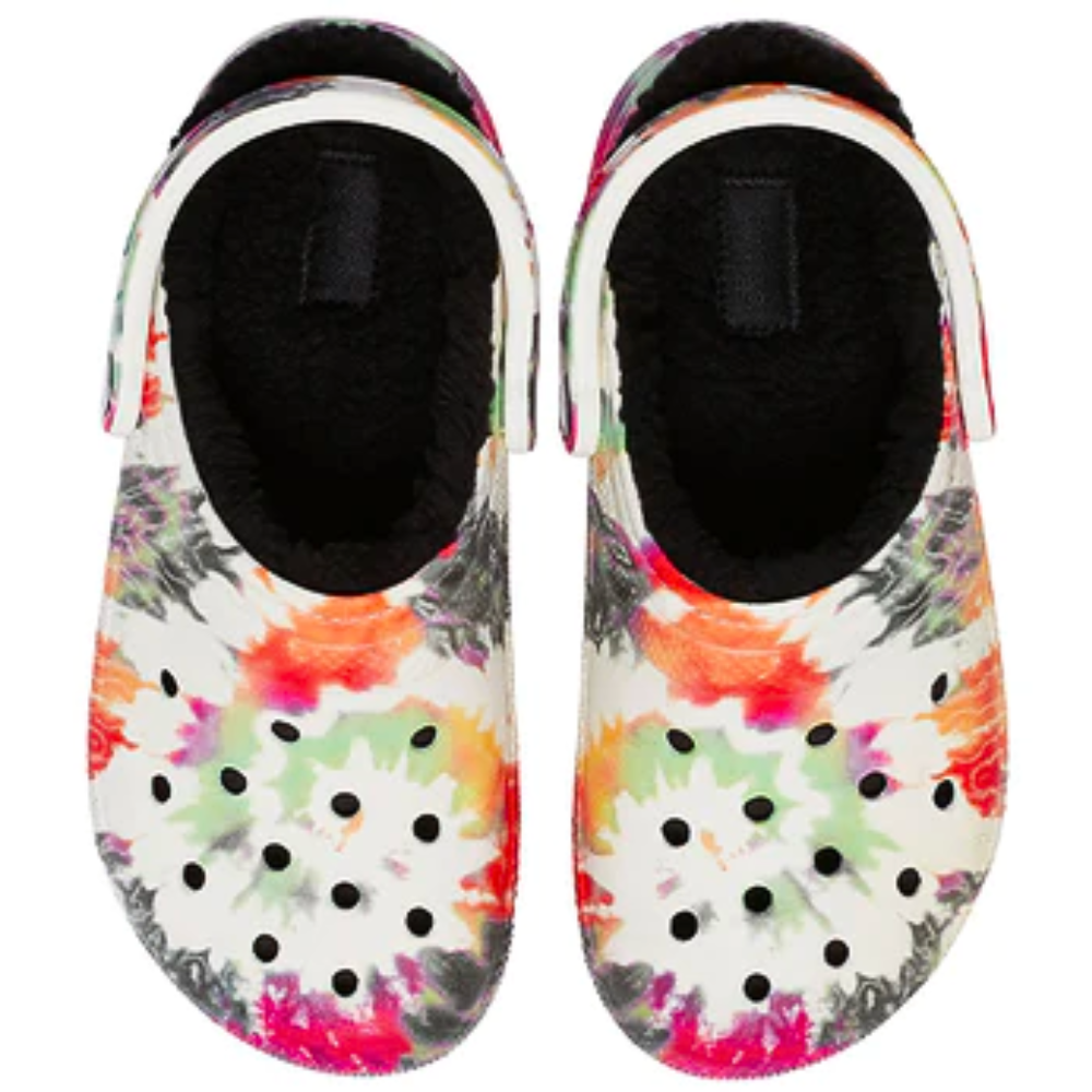 Сабо Crocs Classic Tie Dye Lined Clogs 206341-0C4