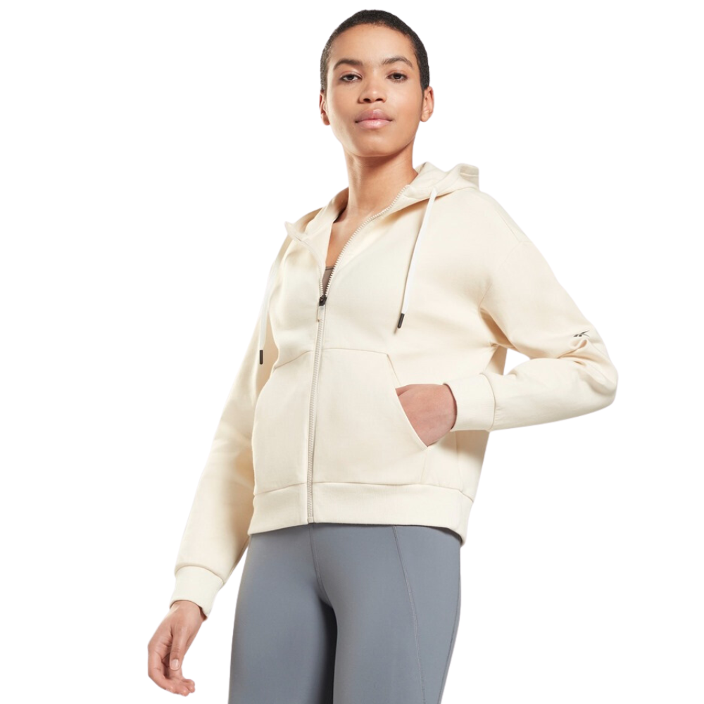 Жіноча толстовка REEBOK TS DREAMBLEND COTTON FZ GT3135