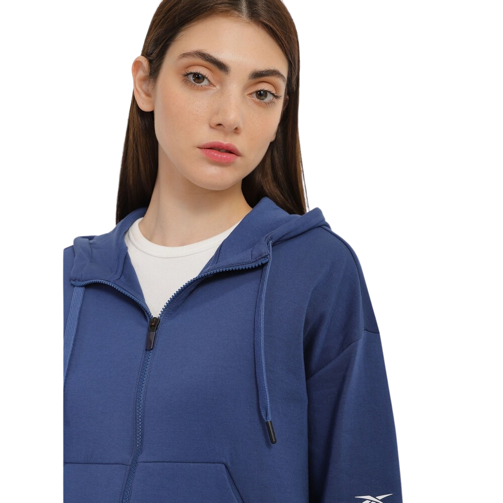Жіноча толстовка REEBOK TS DREAMBLEND COTTON FZ HN4500
