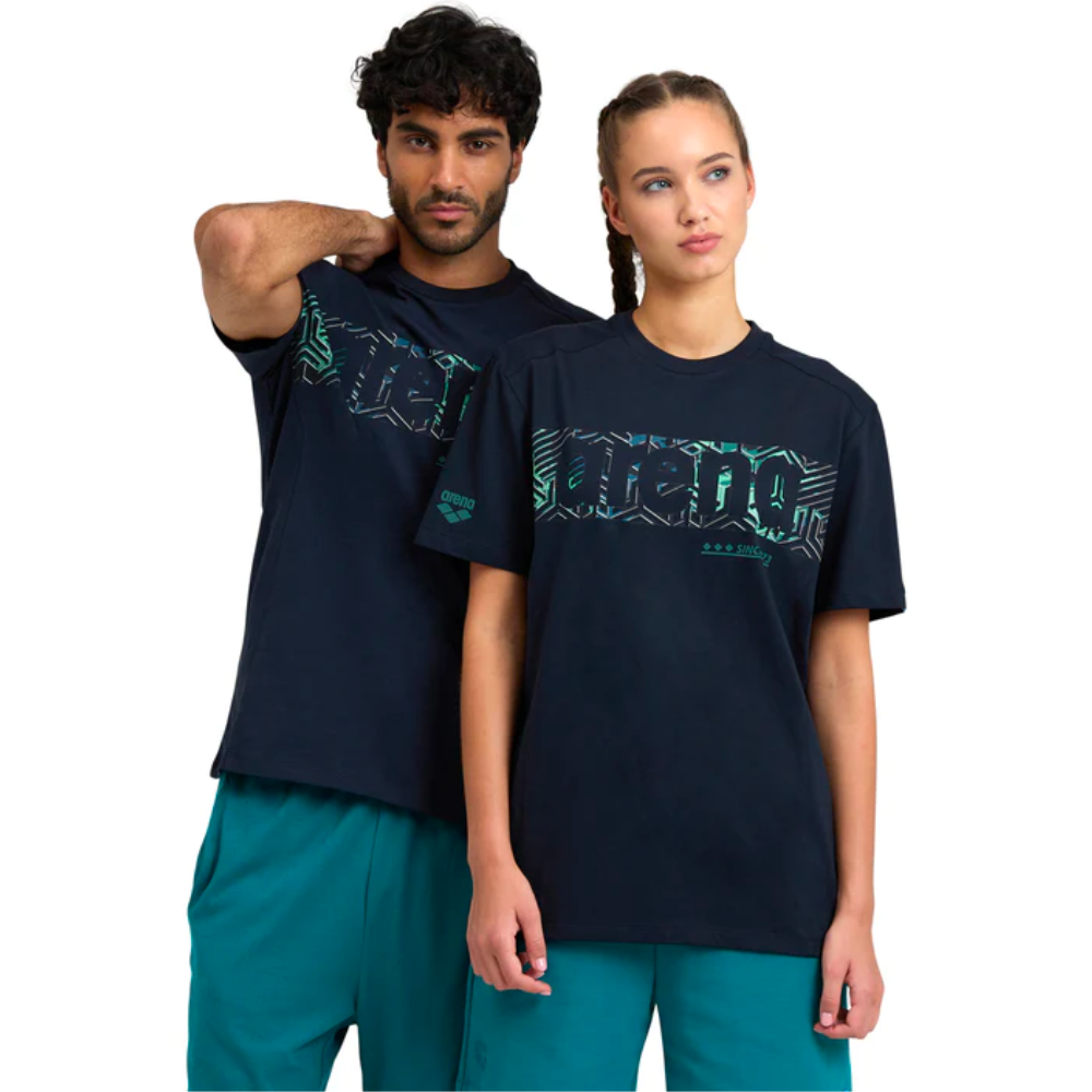 Футболка Arena T-SHIRT LOGO COTTON 005336-706