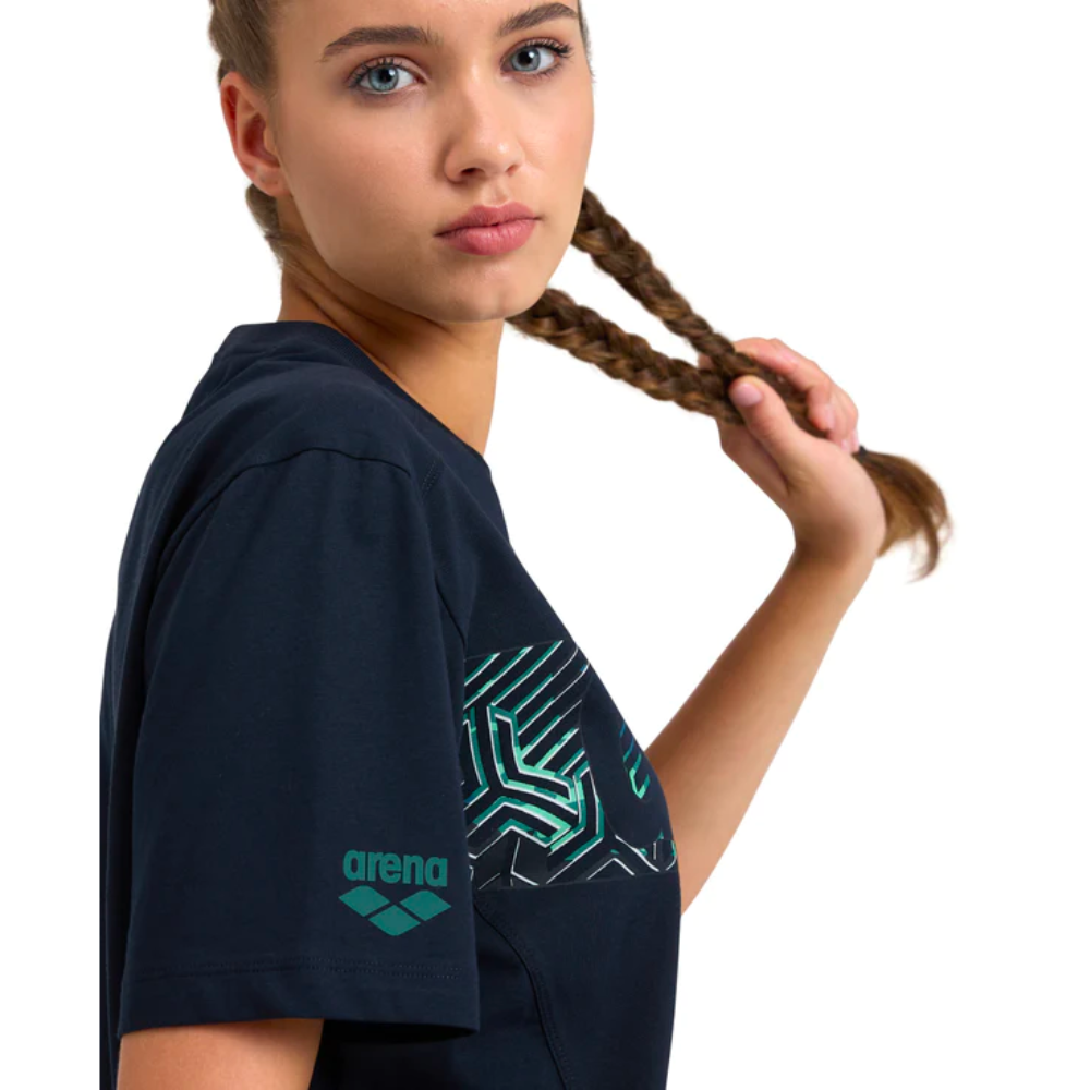 Футболка Arena T-SHIRT LOGO COTTON 005336-706