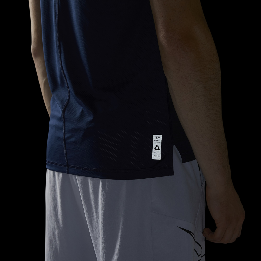 Футболка чоловіча Reebok UBF ACTIVCHILL Vent CONAVY FQ4393