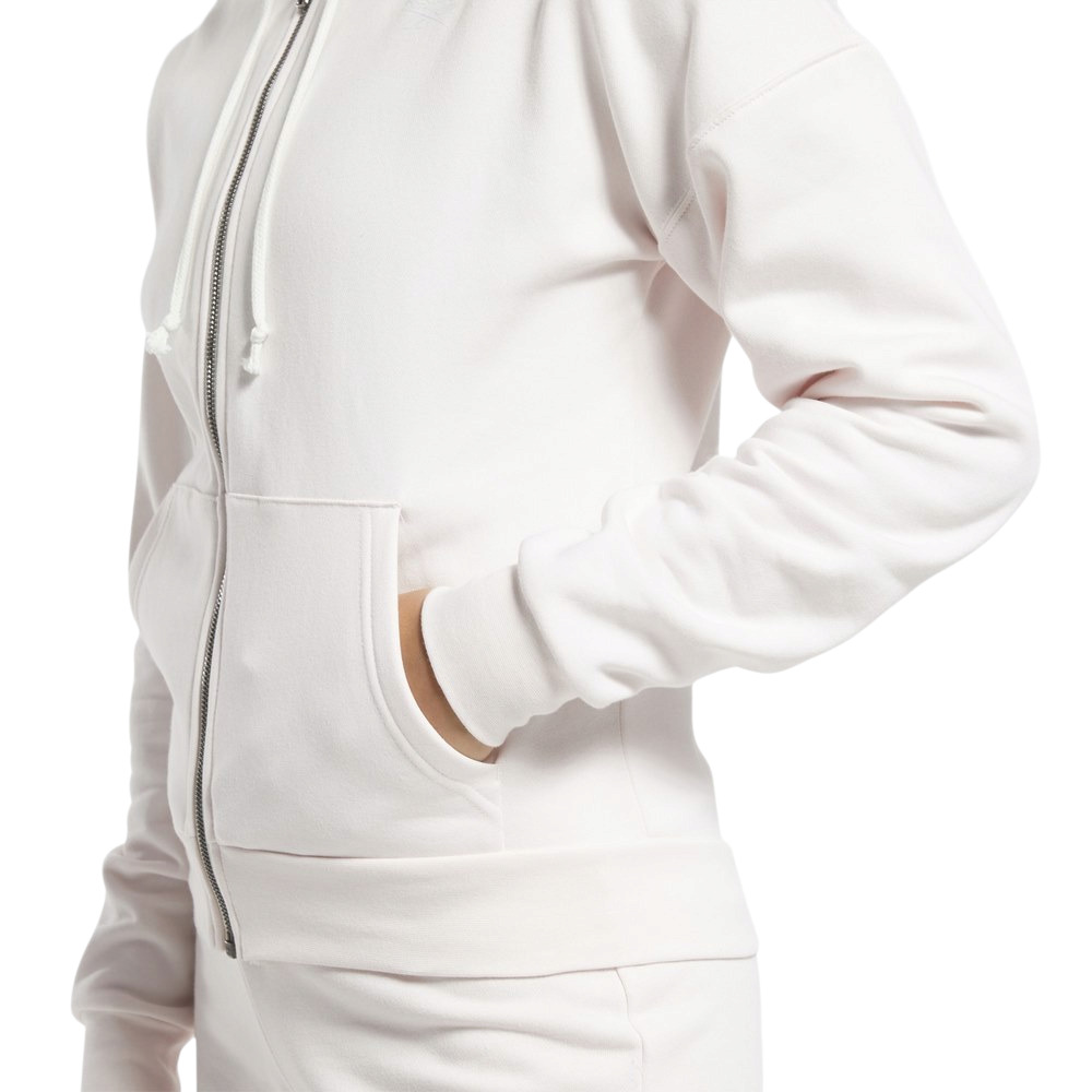 Жіноче худі Reebok TRAINING ESSENTIALS FULL-ZIP FT0888