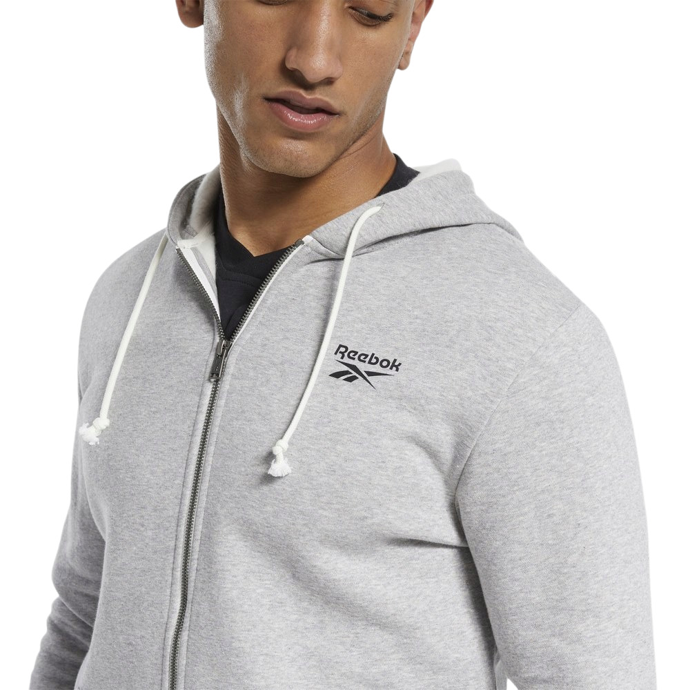 Чоловіче худі Reebok TRAINING ESSENTIALS FLEECE ZIP UP FU3242