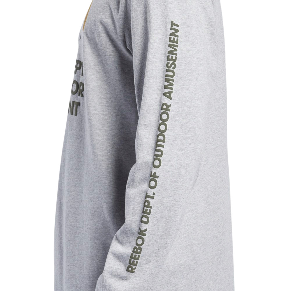 Чоловічий лонгслів Reebok Classics Camping Graphic GS4188
