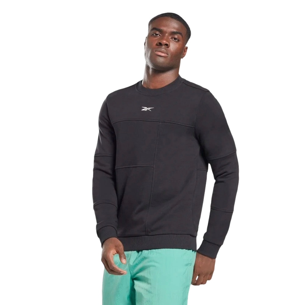 Світшот чоловічий Reebok Myt Minimal Waste Crew Sweatshirt Black Hb5947