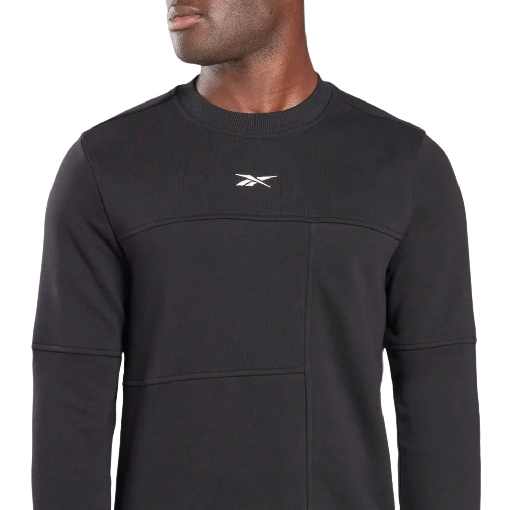 Світшот чоловічий Reebok Myt Minimal Waste Crew Sweatshirt Black Hb5947