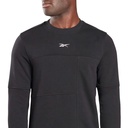Світшот чоловічий Reebok Myt Minimal Waste Crew Sweatshirt Black Hb5947
