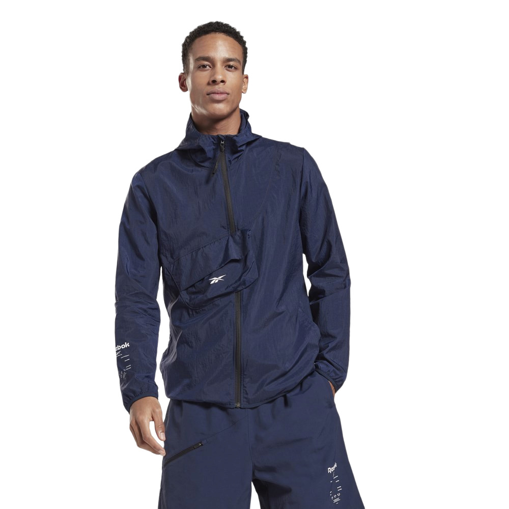 Чоловіча куртка Reebok ROAD TRIP WOVEN PACKABLE GS9215