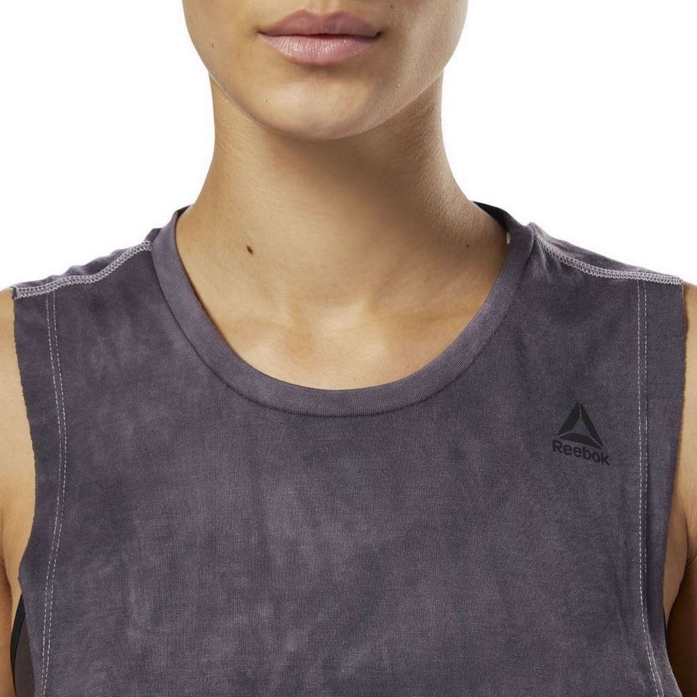 Жіноча спортивна майка Reebok Combat SprayDye Tank CY9990