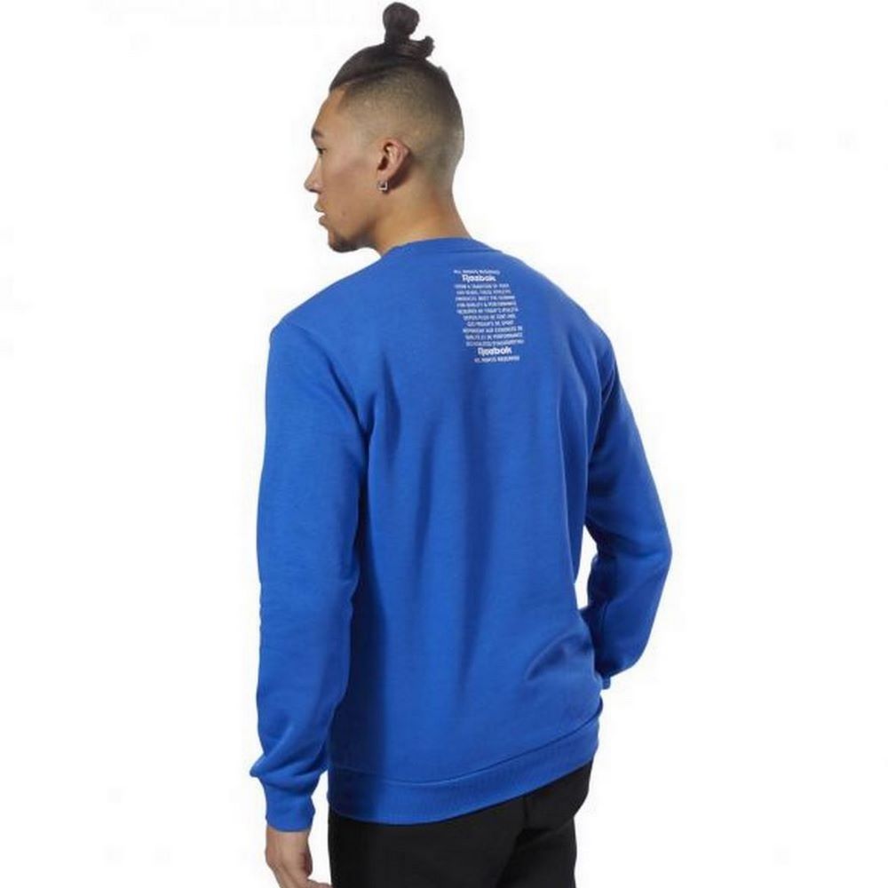 Чоловіча толстовка Reebok Gp Unisex Fleece Crew DQ0897