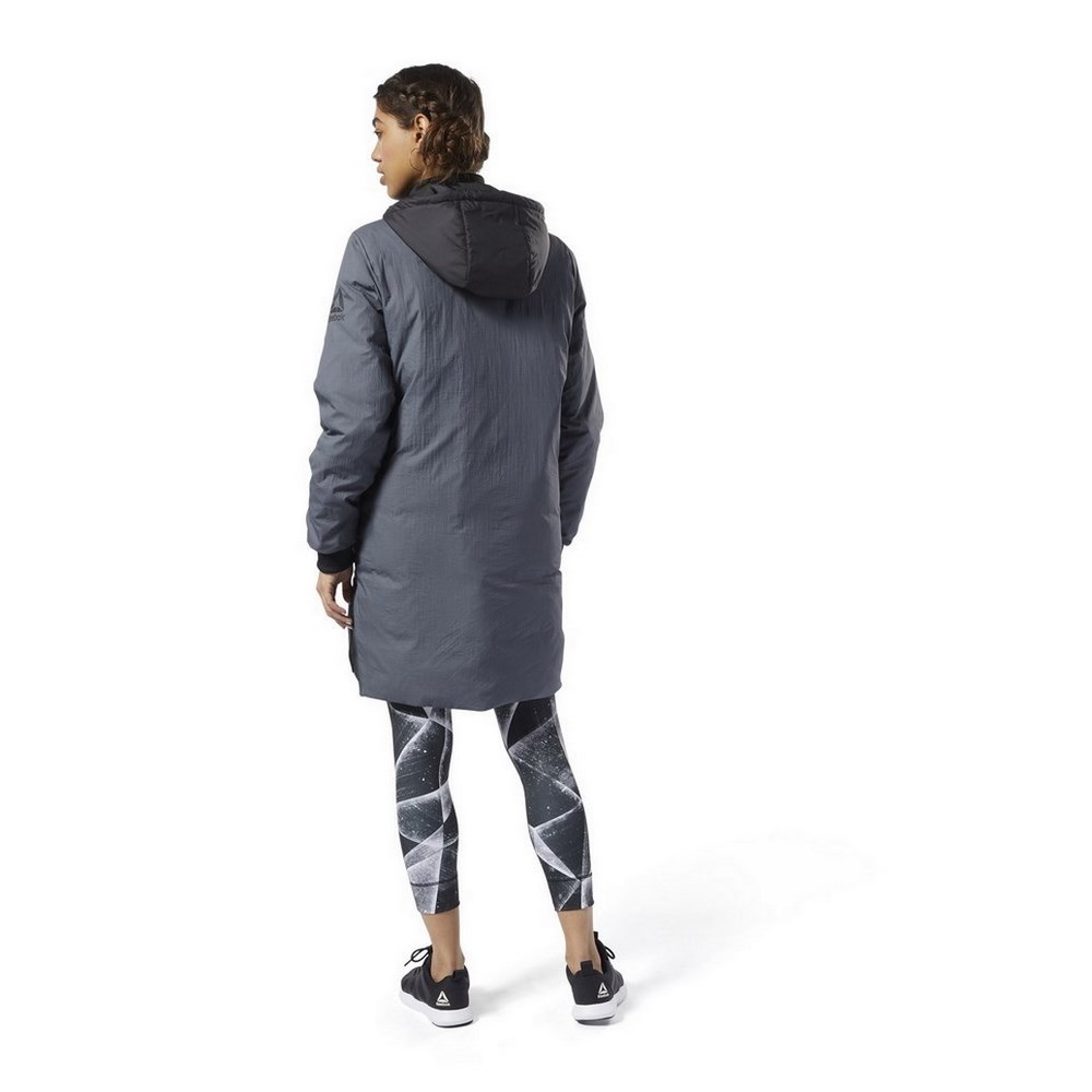 Жіночий пуховик Reebok Outerwear Long EB6992