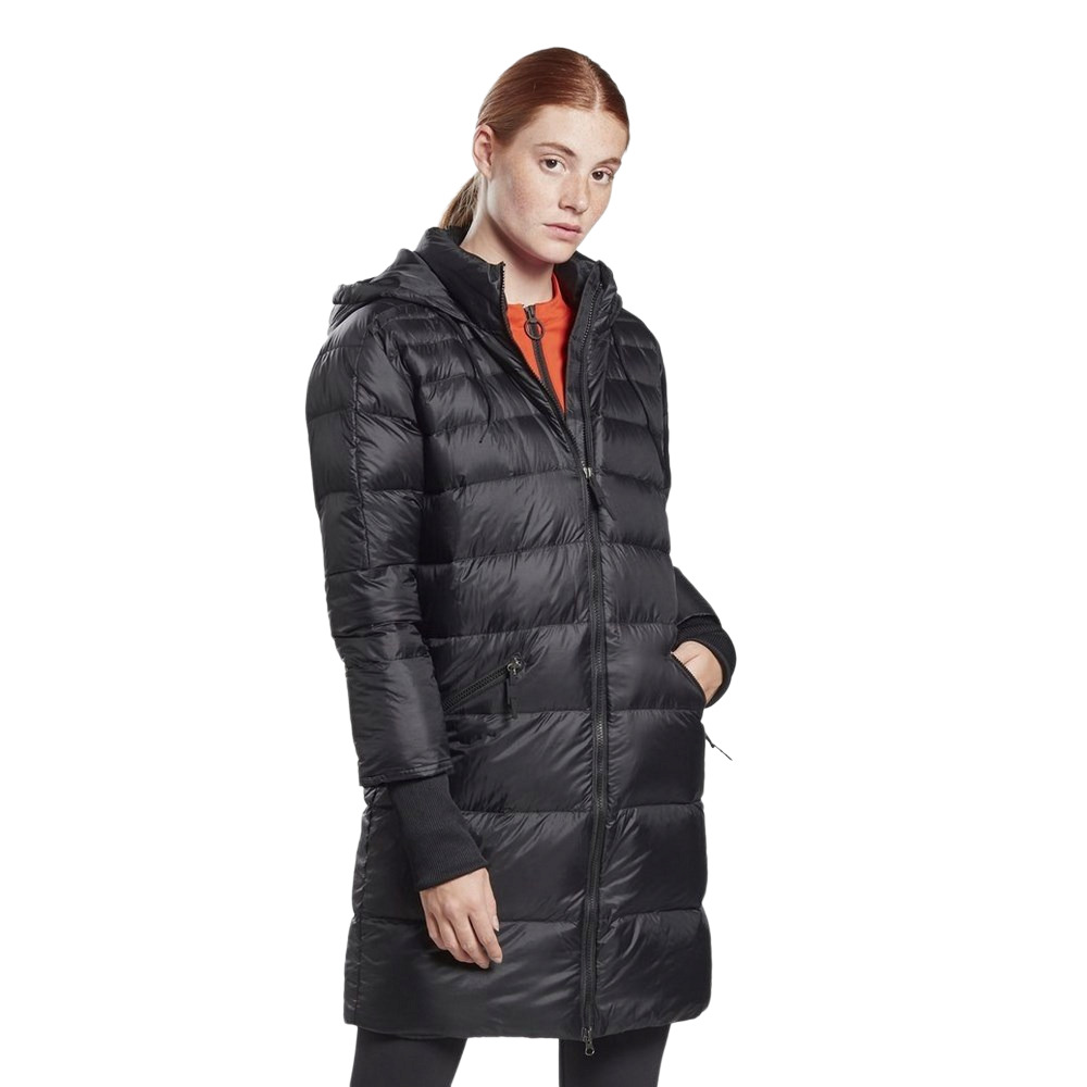 Жіночий довгий пуховик Reebok OUTERWEAR CORE FU1687