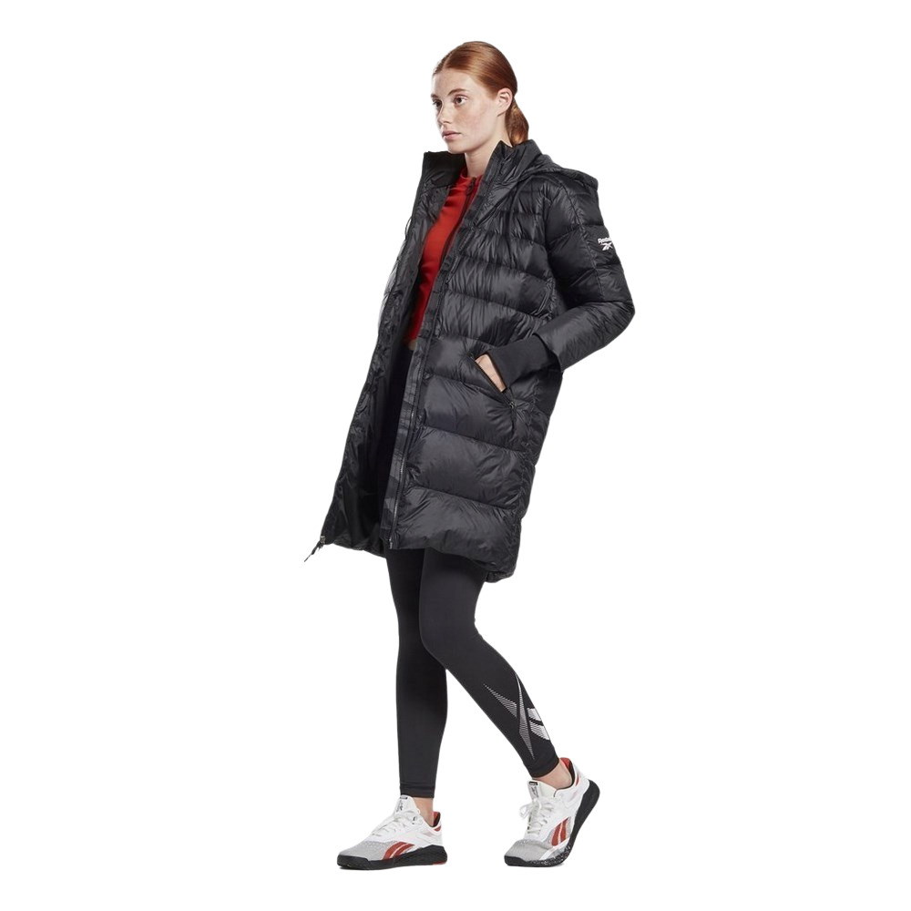 Жіночий довгий пуховик Reebok OUTERWEAR CORE FU1687
