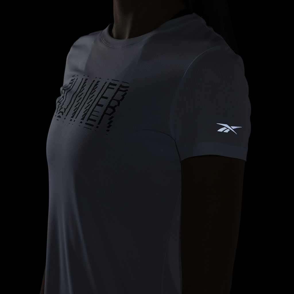 Жіноча футболка для бігу REEBOK RUN ESSENTIALS SPEEDWICK GRAPHIC GJ6168