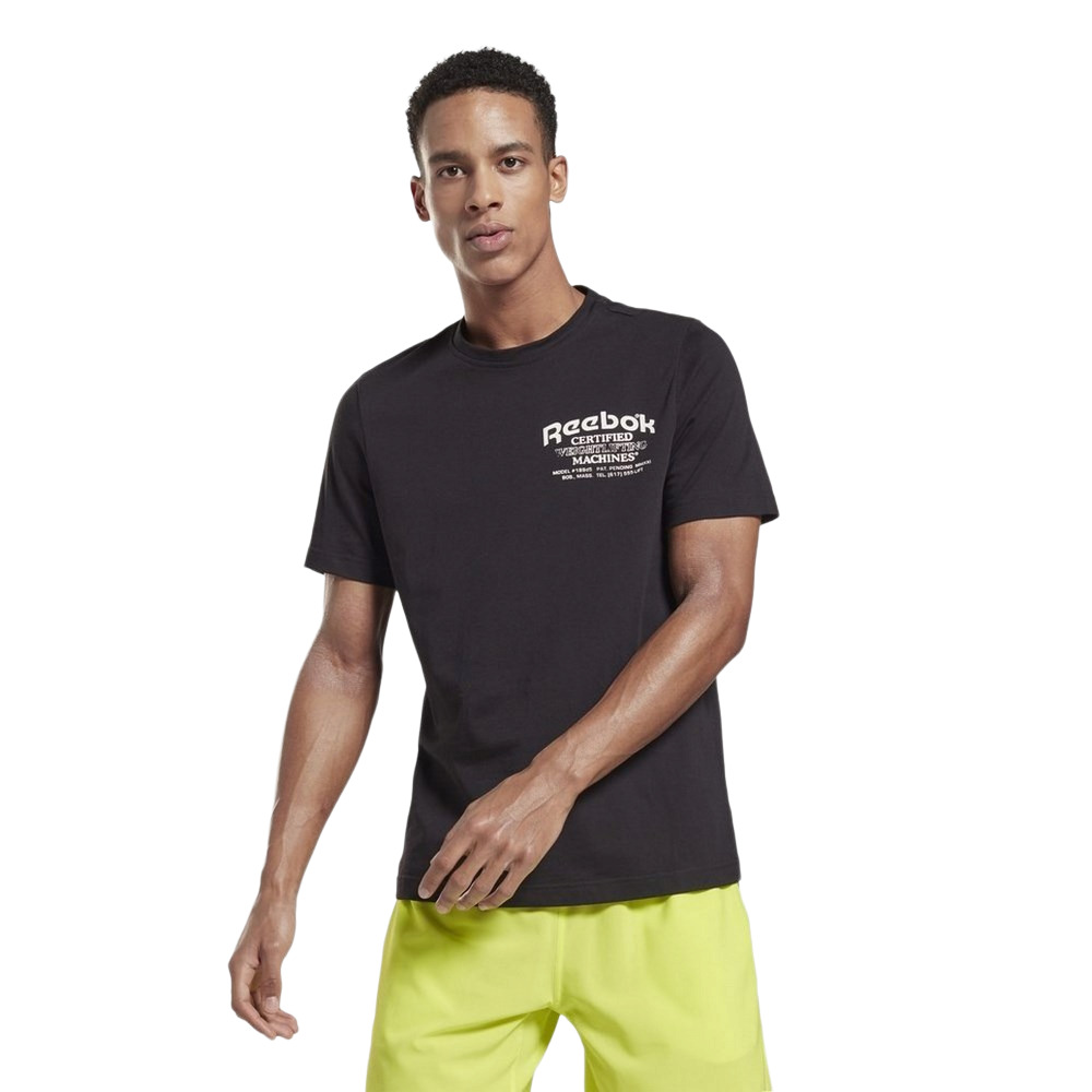 Чоловіча футболка Reebok WEIGHTLIFTING NOVELTY GRAPHIC GS4223