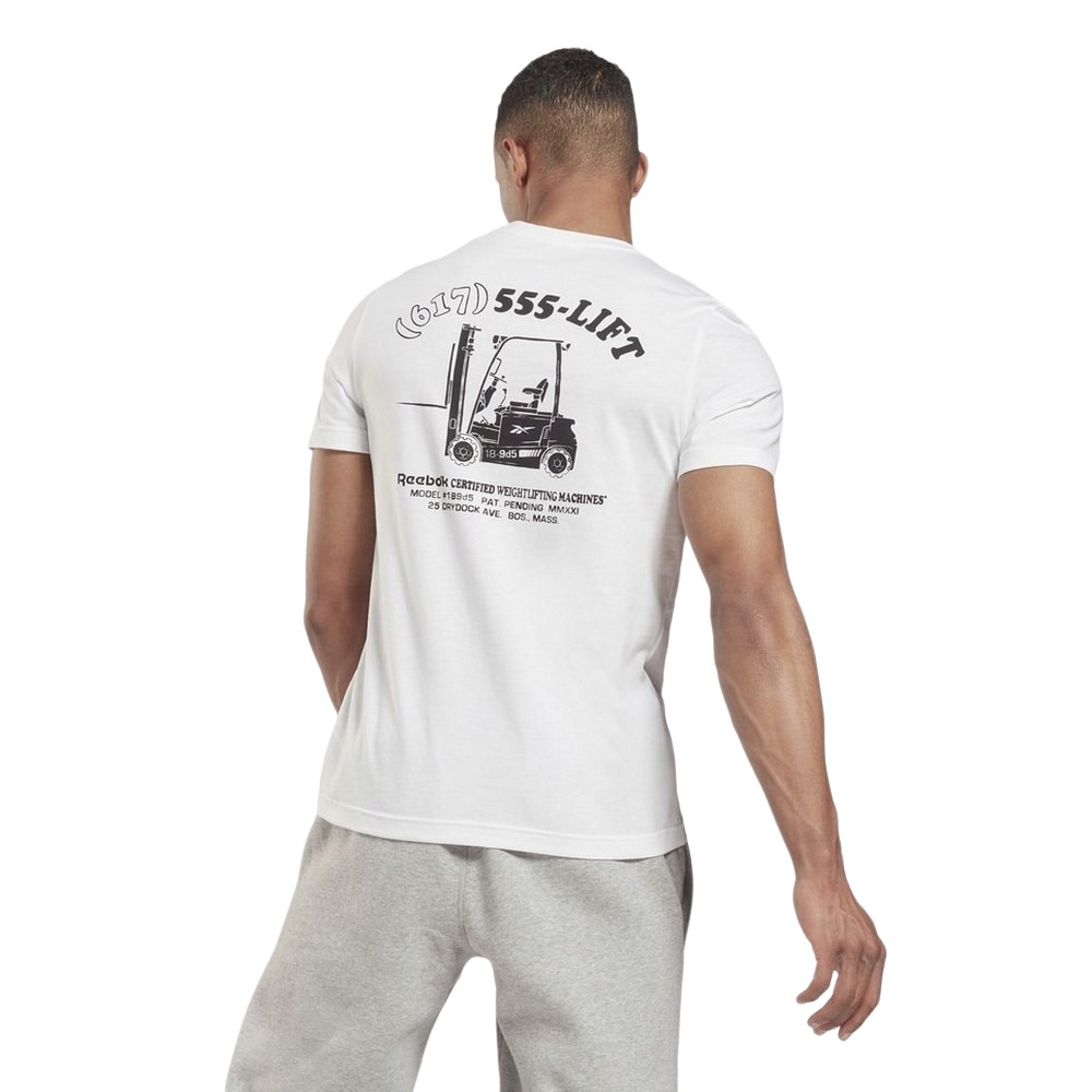 Чоловіча футболка Reebok WEIGHTLIFTING NOVELTY GRAPHIC GS4224