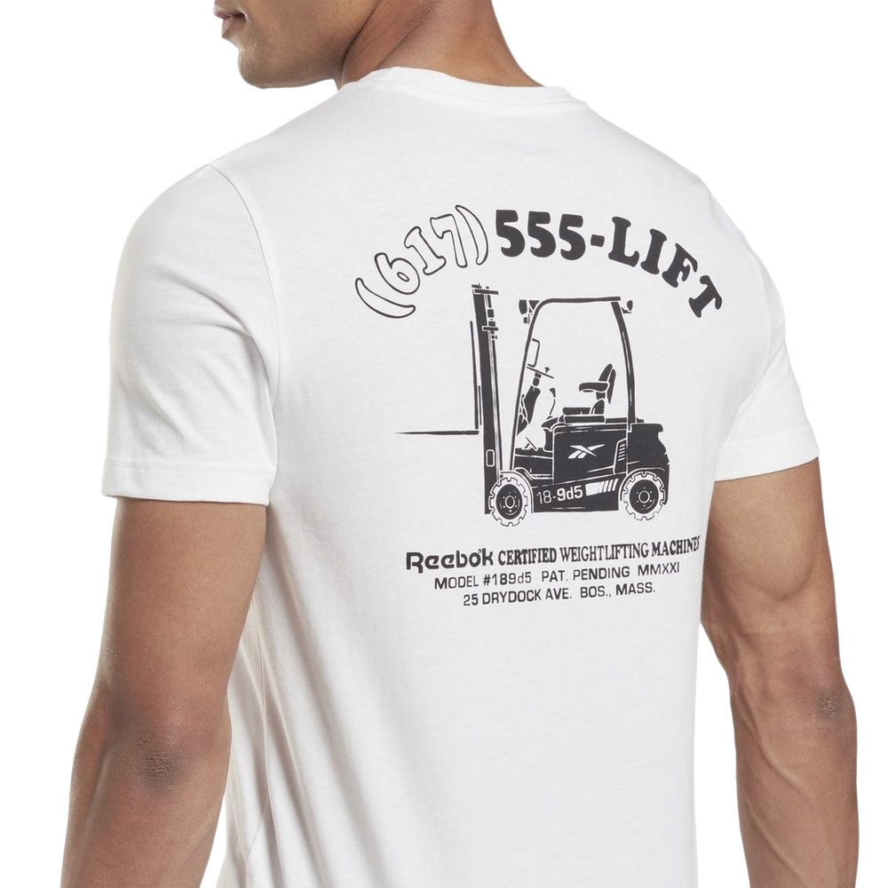 Чоловіча футболка Reebok WEIGHTLIFTING NOVELTY GRAPHIC GS4224