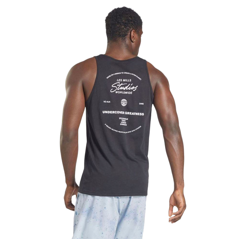 Майка чоловіча Reebok Lm Graphic Tank Black HD4138