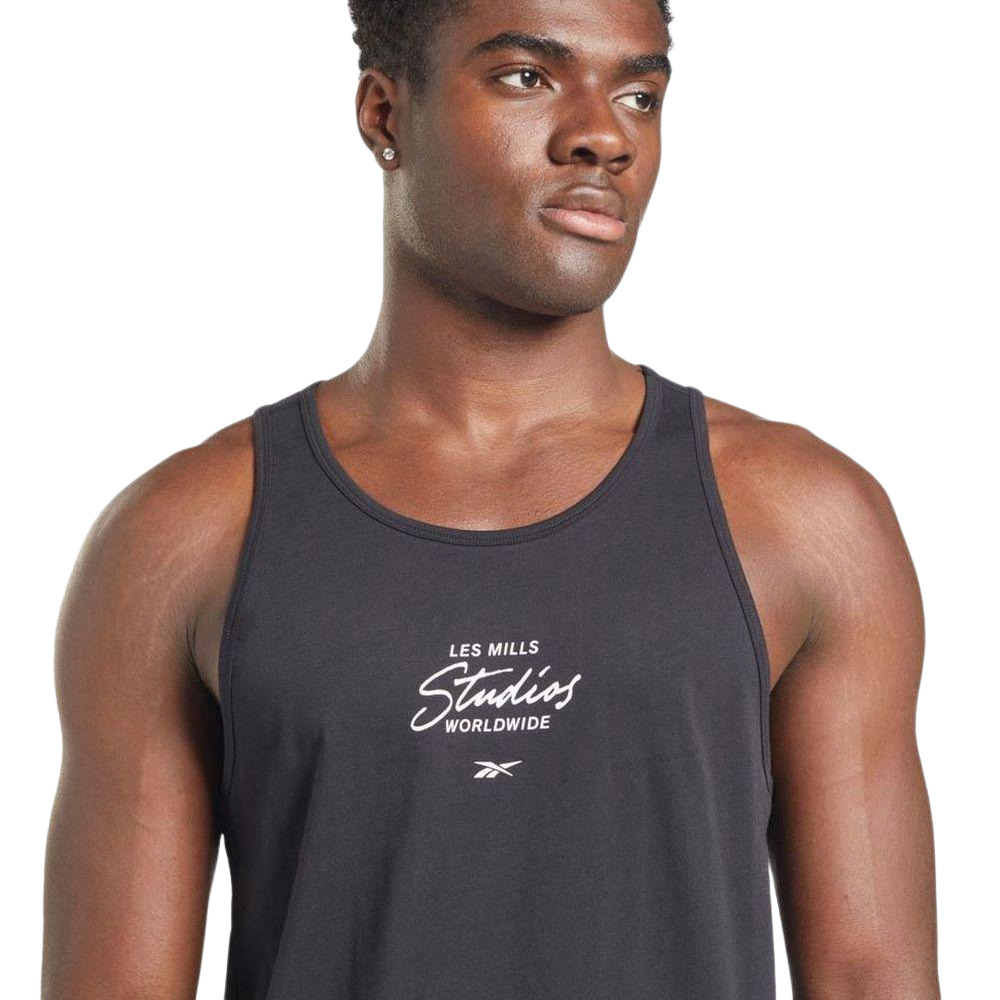 Майка чоловіча Reebok Lm Graphic Tank Black HD4138