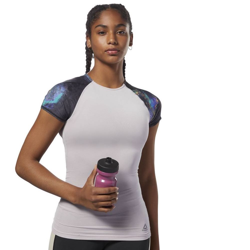 Жіноча футболка Reebok ACTIVCHILL OIL SLICK D93886