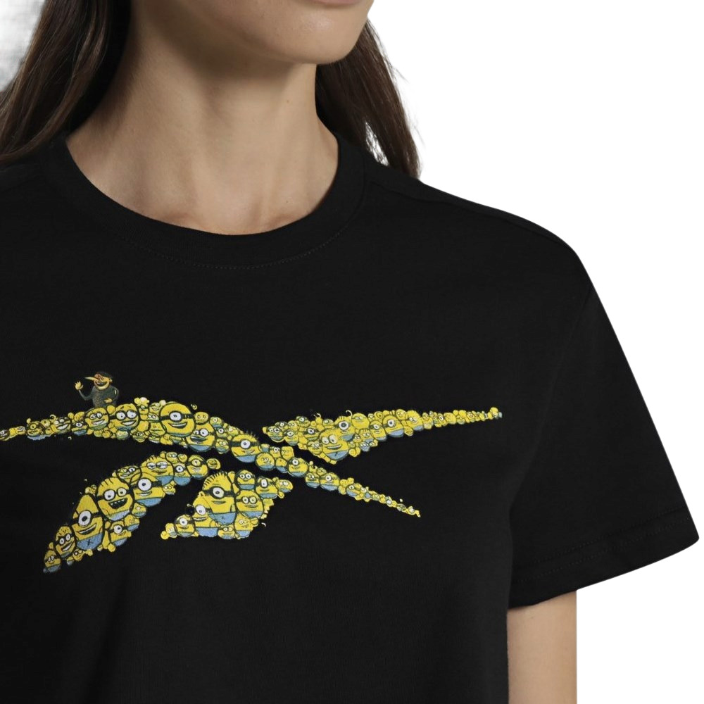Жіноча футболка Reebok Cropped Minion GL5580