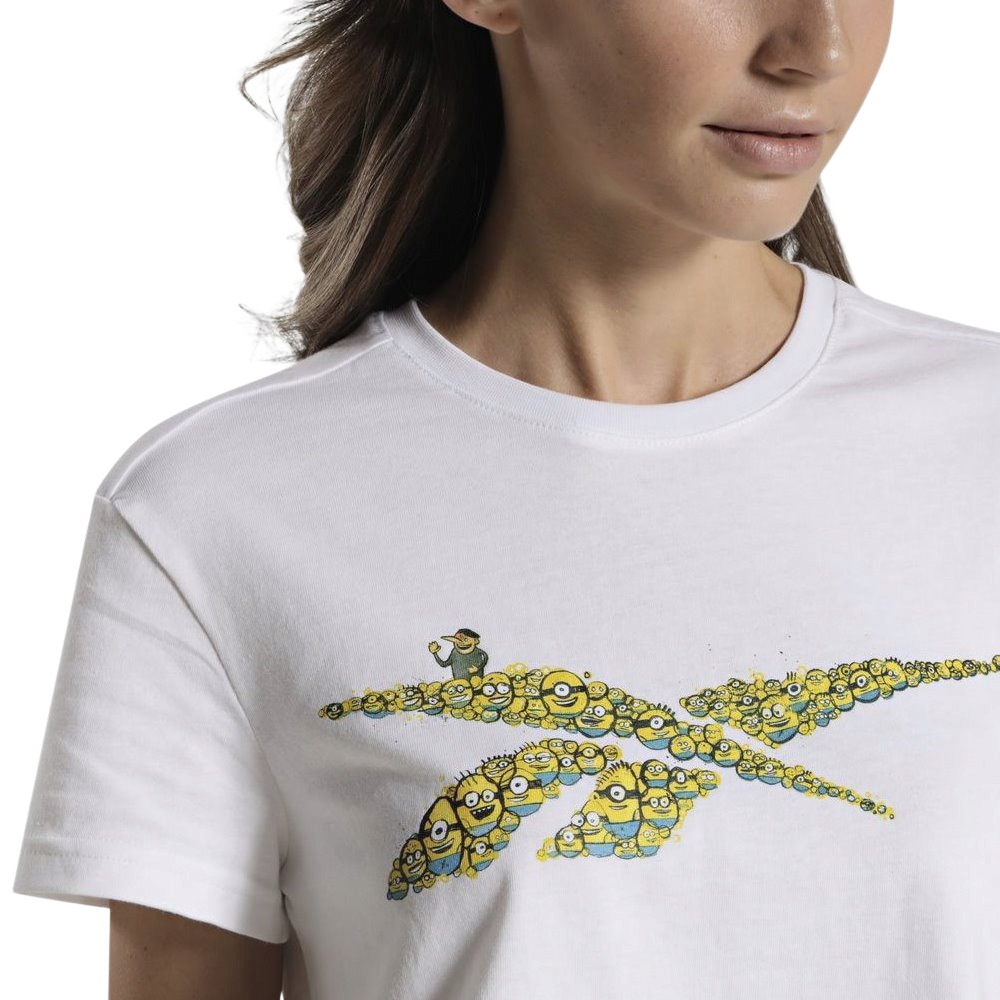 Жіноча футболка Reebok Cropped Minion GL5579