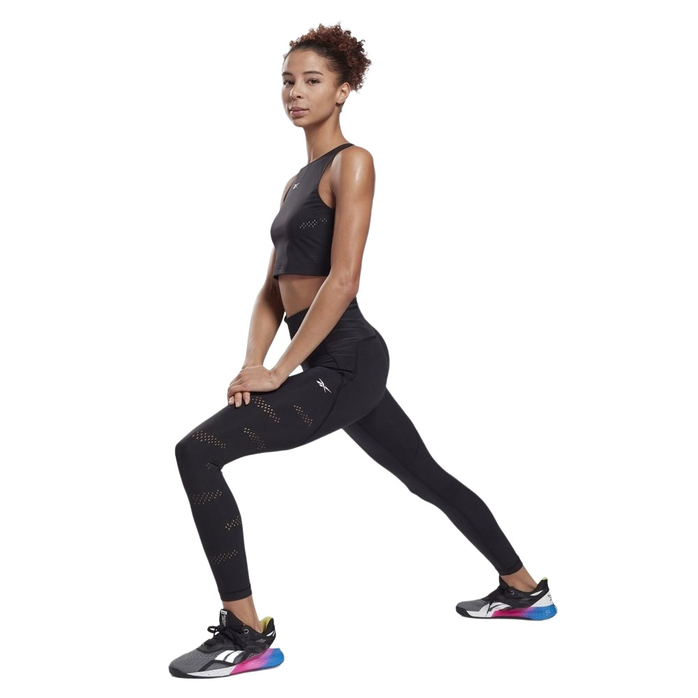 Жіночі легінси Reebok High-Rise Lux Perform Perforated GL2621