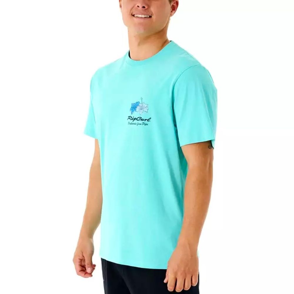 Чоловіча футболка Rip Curl POSTCARDS HIBISCUS TEE 03ZMTE-46