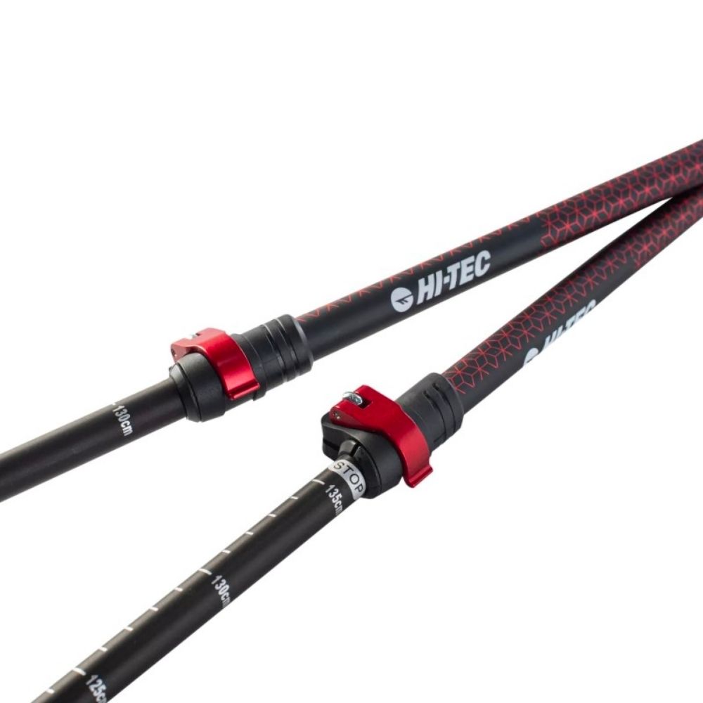 Палки для скандинавської ходьби HI-TEC ECLIPSIS-RACIN RED