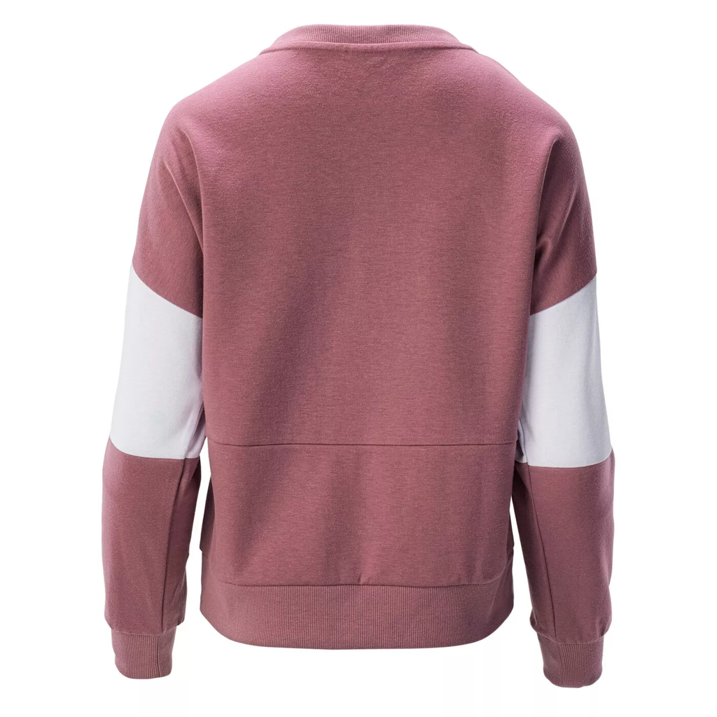Жіночий світшот HI-TEC LADY PERE II-HEATHER ROSE/WHIT